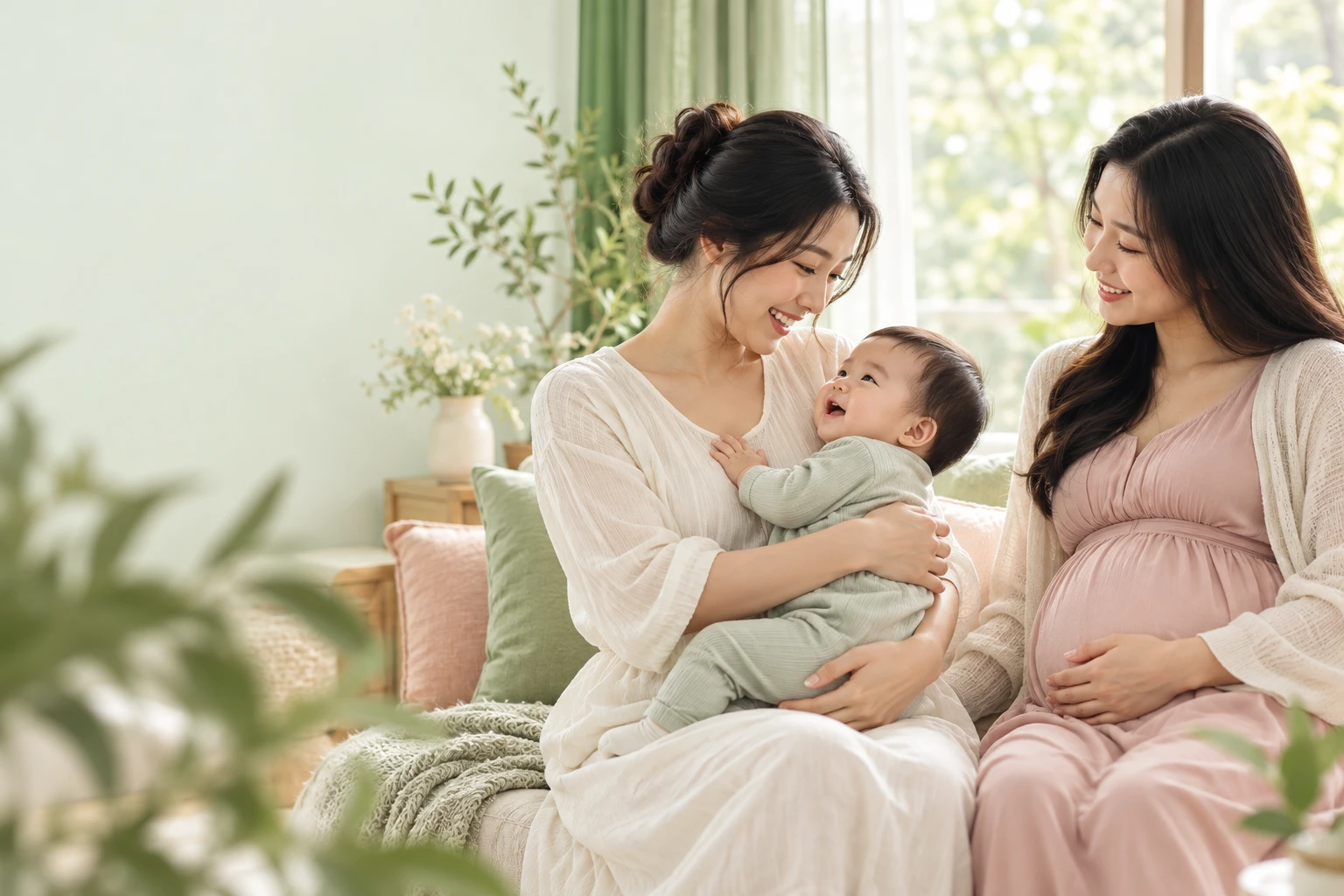 Ảnh minh họa nhóm Chăm sóc mẹ và bé